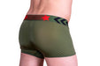 Small Gregg Homme Boxer Target Trunk Silky Underwear Khaky 110355 32