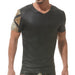 Small GREGG HOMME Captive t shirt Natural Faux Leather 162307 45