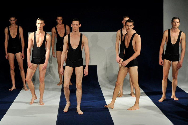 SMALL L'hom d'alexis mabille bodysuit swimwear bib wrestler beach 10112473 1