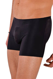 SMU Boxer Sexy Stretchy Silky  second Skin Ice total c-through when wet Black