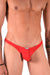 SMU Briefs Colorama Mini Brazilian Sheer Bikini Red 120603 8