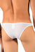 SMU Briefs Colorama Mini Brazilian Sheer Bikini White 120603 2