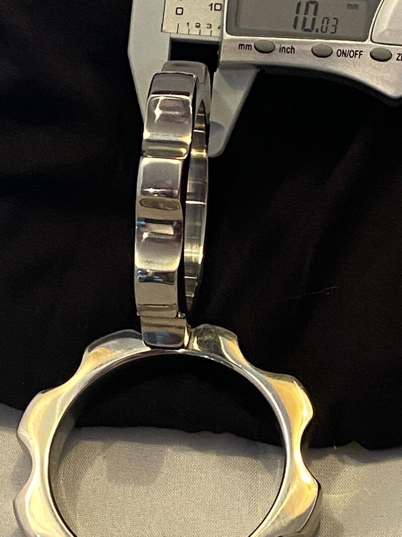 SMU Certified 45 mm Cock ring  Polished Stainless Steel 3