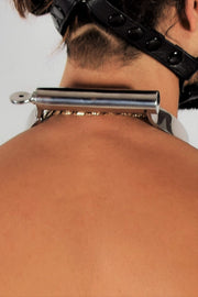 SMU High grade Shiny Stainless Rigid steel Collar  1