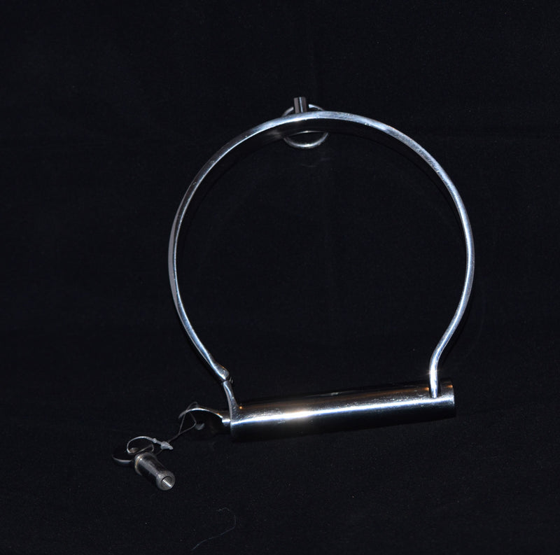 SMU High grade Shiny Stainless Rigid steel Collar  1