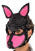SMU Leather Mascarade halloween Mask Pink 20