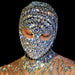 SMU Men Luxurious rhinestones stretchy body suit with hood S/M 3103 2