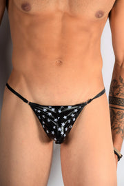 SMU Patriot O-Ring Disco String Black 26