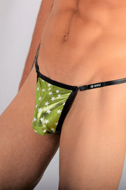 SMU Patriot O-Ring Disco String Green 27