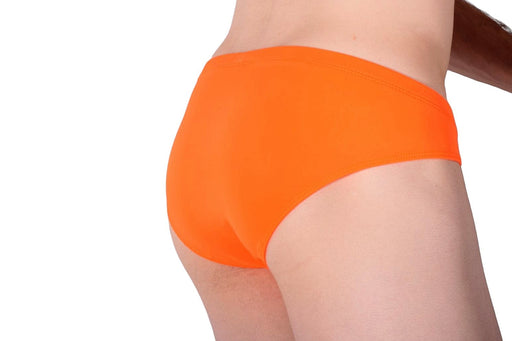 SMU Rave Peekaboo Removable Leather Pouch Brief Orange 28