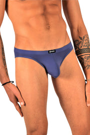 SMU Sexy Men Underwear Colors Mini Briefs Sheer Purple Brief 60003 12