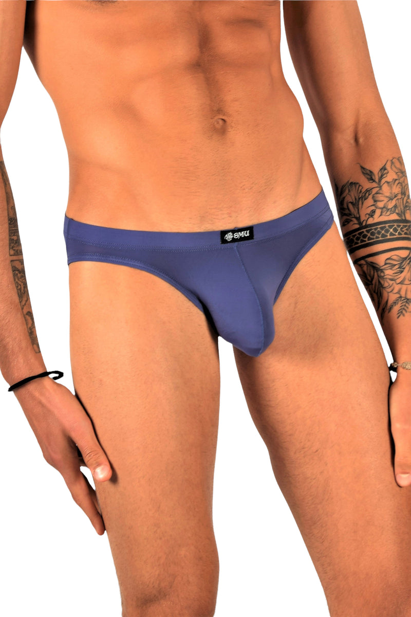 SMU Sexy Men Underwear Colors Mini Briefs Sheer Purple Brief 60003 12
