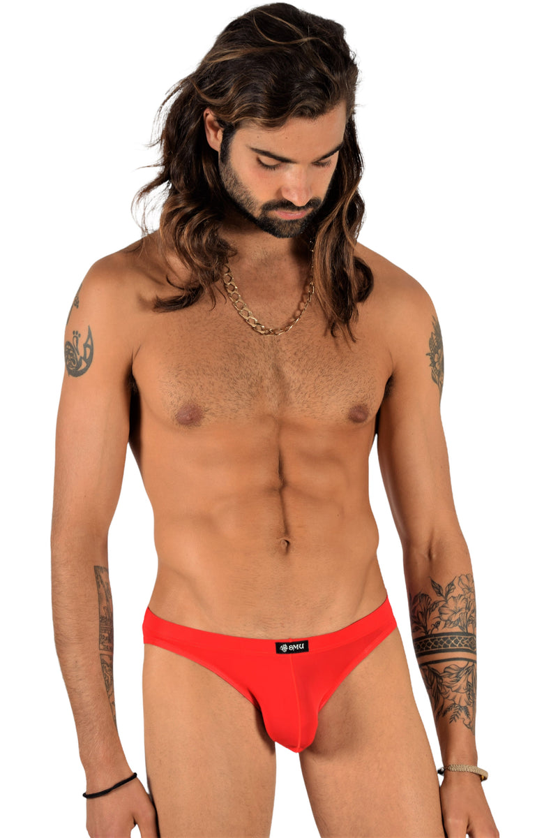 SMU Sexy Men Underwear  Colors Mini Sheer Brief Red 60003 14