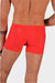 SMU sexy Underwear Skin Boxer Thin Stretchy  Silky Ice seethrough when wet Red