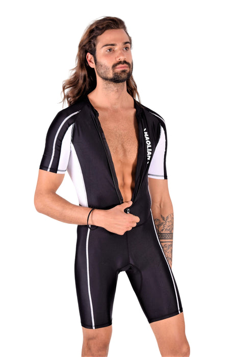 SMU Singlet Competition Swimwear Diving Wetsuit One Piece Black 2