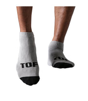 Sock TOF PARIS Cotton Cushioned Low Cut Socks Grey & Black 25