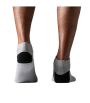 Sock TOF PARIS Cotton Cushioned Low Cut Socks Grey & Black 25