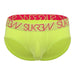 SUKREW Apex Brief Low-Rise Front Cupping Pouch Lime Briefs 38