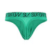 SUKREW Classic Thong Flexible With Large Contour Pouch Thongs Paradise Green 15