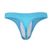 SUKREW Sexy Swim-Thong TORRENT Rounded Contour Pouch Flexible Swimwear Aqua 36