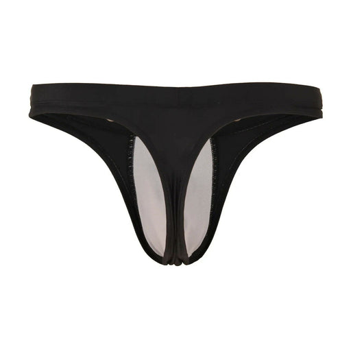 SUKREW Sexy Swim-Thong TORRENT Rounded Contour Pouch Flexible Swimwear Black 37