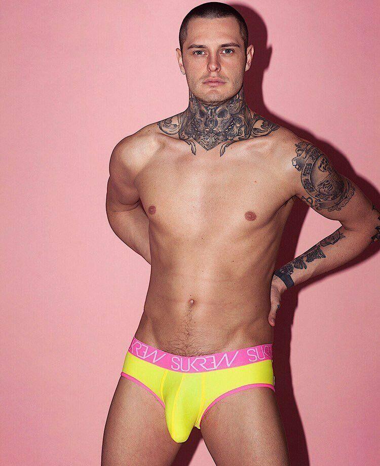 Sukrew Sukrew Briefs ASCOT Apex Fashion ColorFull Brief Yellow 5