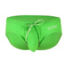 SUKREW Swim-Brief Torrent Low Rise Swimwear Stretch Contoured Pouch Green 23