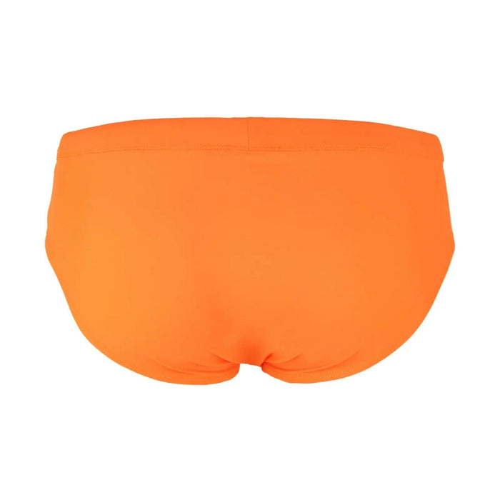 SUKREW Swim-Brief Torrent Low Rise Swimwear Stretch Contoured Pouch Tangerine 34