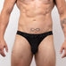 SUKREW Tanga Briefs Large Contour Pouch With Open Side Extra Stretch Black 14