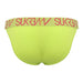 SUKREW Tanga Briefs Large Contoured Pouch Unlined Brief Lime Green 52