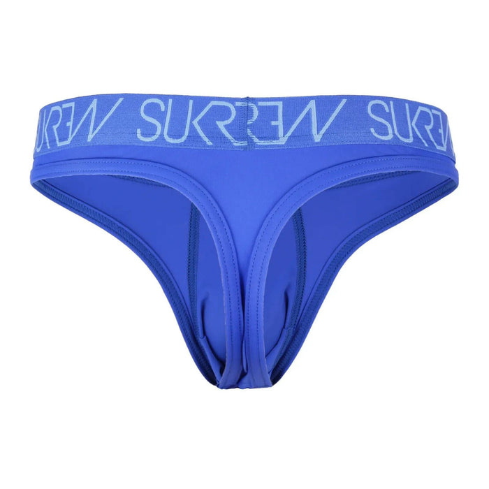 SUKREW Thong Classic With Large Contoured Pouch Flexible Thongs Cobalt Blue 35
