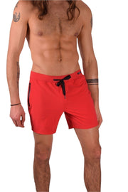 Swim-Short Gregg Homme Swimwear Exotic Swim-Trunk Red 161255 234