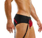 Swimwear Modus Vivendi Dark Swim-Brief Removable Chain Fast-Dry Red GS2212 27