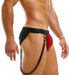 Swimwear Modus Vivendi Dark Tanga Swim-Briefs With Removable Chain Red GS2211 27