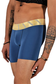 TANN MONTREAL Low-Rise Boxer Flat locked Contour Pouch Soft  Sapphire 6