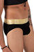 TANN MONTREAL Soft Brief With Flat Locked Contoured Pouch Black 5
