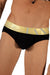 TANN MONTREAL Soft Brief With Flat Locked Contoured Pouch Black 5