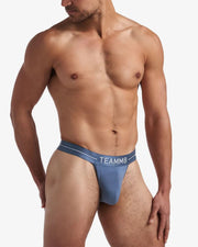 TEAMM8 ICON Thongs Ultra Comfortable Low-Rise Thong Slate Blue 21