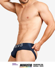 TEAMM8 PRIDE Jockstrap Spartacus Low-Rise Quick Dry Jock Midnight Navy 16