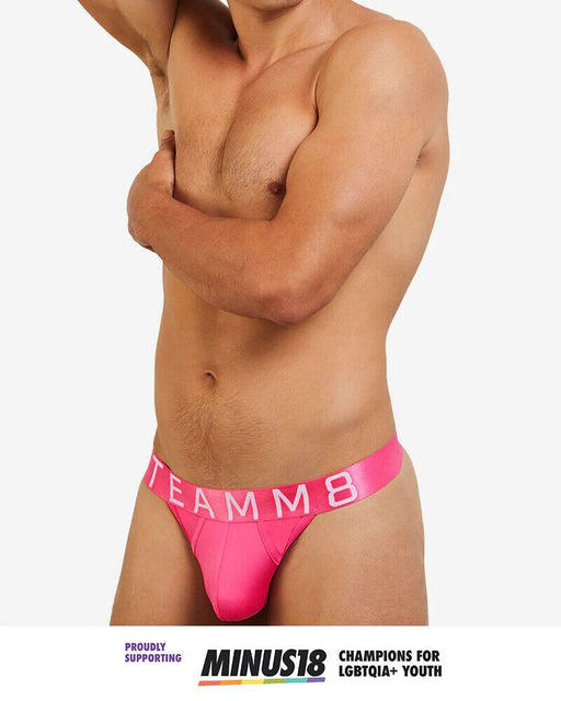 TEAMM8 Pride Thong Spartacus Sexy Sporty Thongs Bold Pink 17