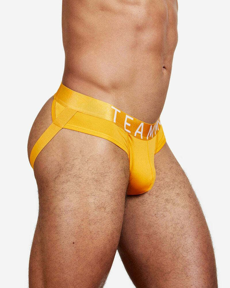TEAMM8 Spartacus Jockstrap Low-Rise Quick Dry Jock Citrus Yellow 10