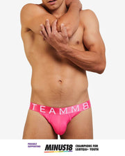 TEAMM8 Spartacus Sports Briefs Super Quick-Dry Pride Pink Brief 13
