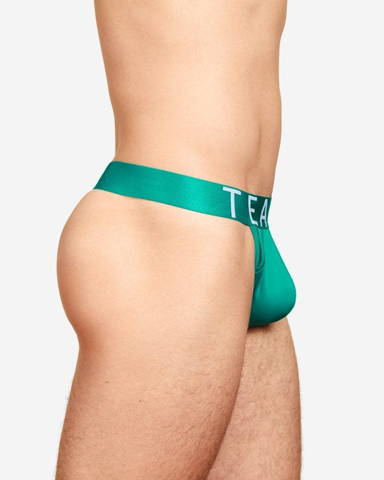 TEAMM8 Spartacus Thongs  Low-Rise Quick Dry Thong Grass Green