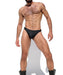 Thong Tom of Finland By RUFSKIN Razor Perforated Rubberized Spandex
