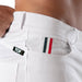 TOF PARIS Chino Pants Low-Rise Stretchy Cotton 5-Pockets Patriot Classy White