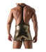 TOF PARIS Star Singlet Bodysuit Figure-Hugging Fashion Glittery Gold