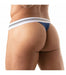 TOF PARIS Thong FRENCH Lined Deep Stretch Cotton Jersey Royal Navy Thong 4