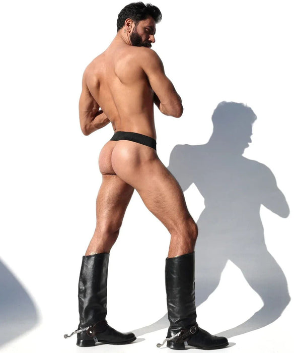 Tom of Finland by RUFSKIN Pouch WINK Backless Perforated Rubberized Spandex 24