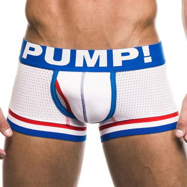 Underwear PUMP! Touchdown Patriot Boxer White Gym SportsWear 11020 19