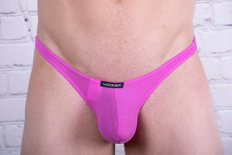 WOJOER Thong Push Up Mini String Candy Pink Beach Thongs 320B15 1